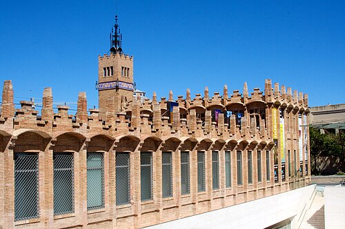 Edificio de CaixaForum Barcelona, antigua fábrica Casaramona