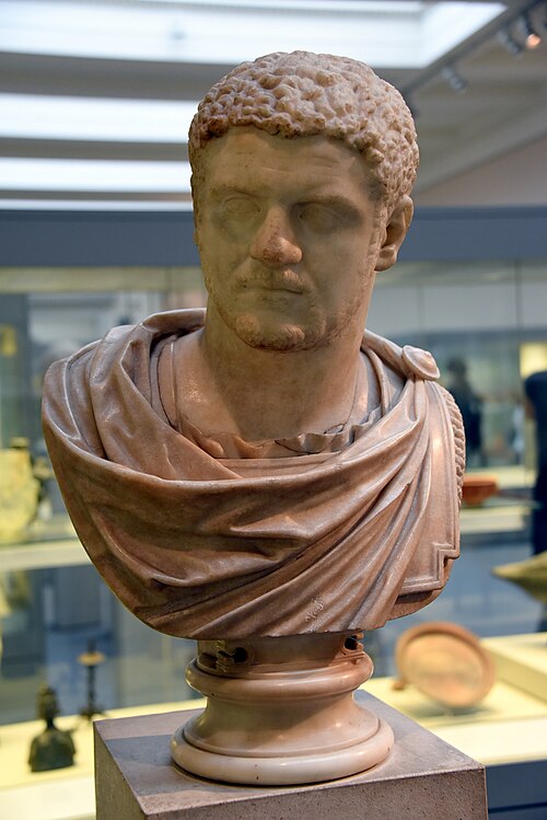 Busto del emperador Caracalla (British Museum)