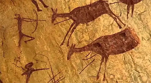 Pintura rupestre del mesolítico