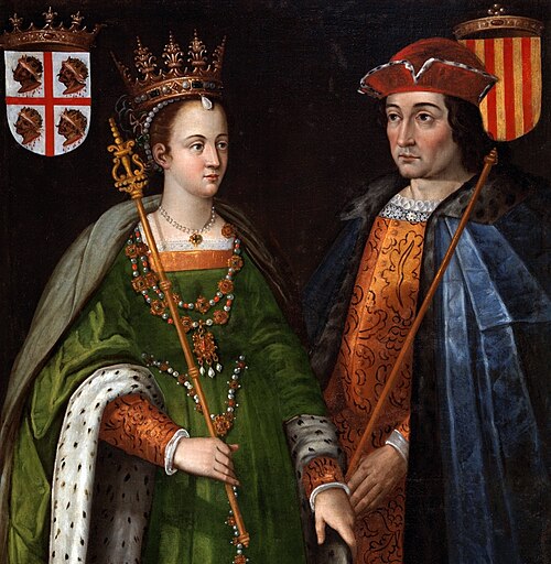Retrato de la reina Petronila de Aragón y el conde Ramón Berenguer IV de Barcelona (Museo del Prado)
