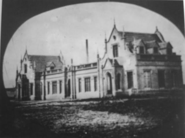 Antigua fábrica de Sants, fotografía de época